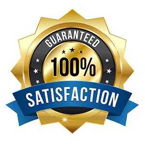 100% satisfaction guaranteed