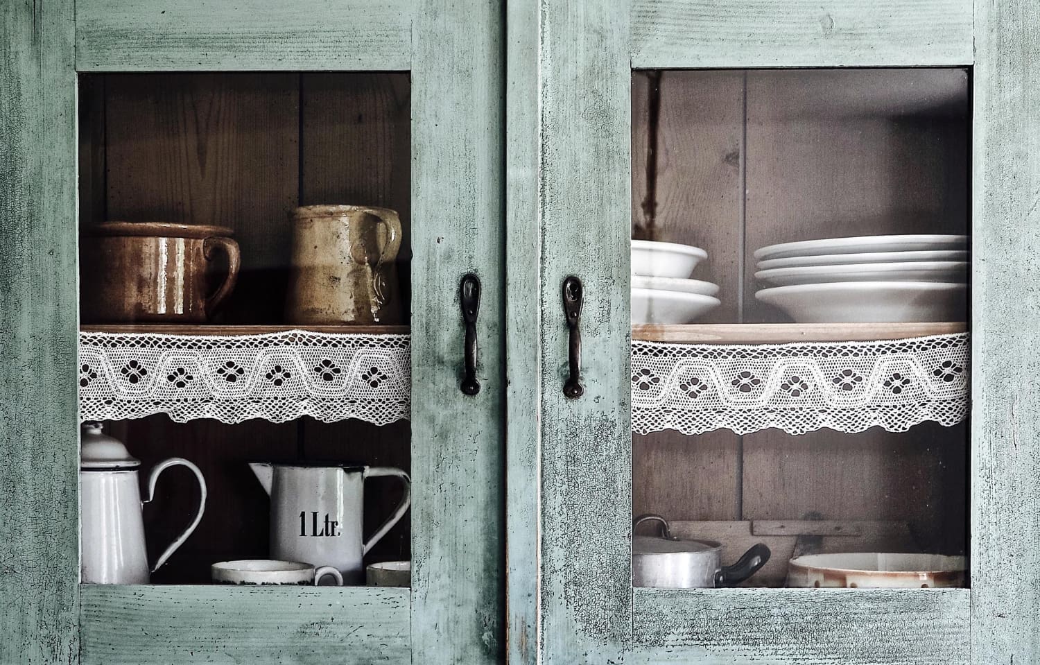 old cabinet